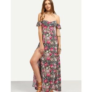 Floral maxi dress